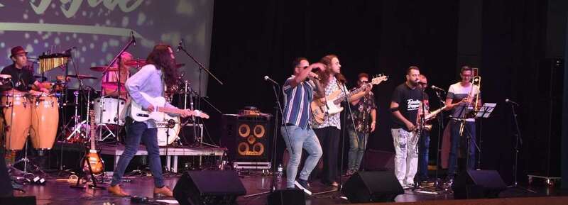 Momento del concierto de anoche en el Teatro Municipal de Telde/Francisco Javier Santana.